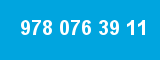 978 076 39 11 978 076 39 11